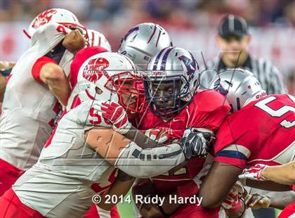 Thumbnail 3 in Katy vs. Manvel (UIL 6A D2 Quarterfinal Playoff) photogallery.