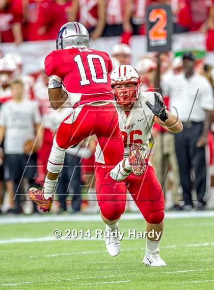 Thumbnail 2 in Katy vs. Manvel (UIL 6A D2 Quarterfinal Playoff) photogallery.