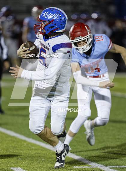 Thumbnail 3 in Crestview @ Lima Central Catholic (OHSAA Region 26 Regional Quarterfinal) photogallery.