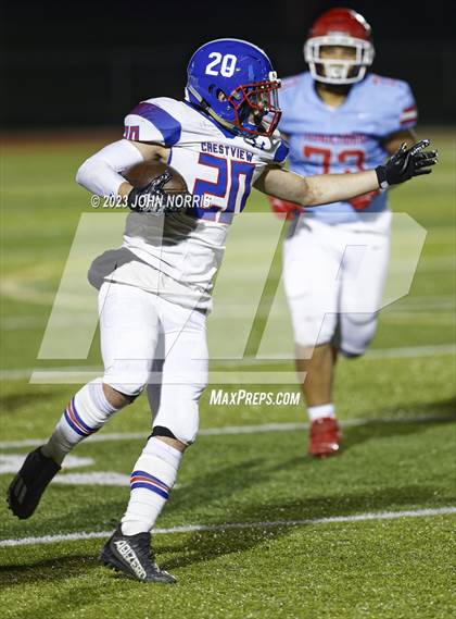 Thumbnail 3 in Crestview @ Lima Central Catholic (OHSAA Region 26 Regional Quarterfinal) photogallery.