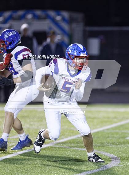 Thumbnail 2 in Crestview @ Lima Central Catholic (OHSAA Region 26 Regional Quarterfinal) photogallery.