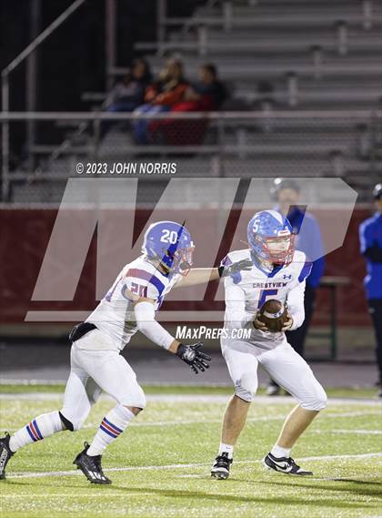 Thumbnail 2 in Crestview @ Lima Central Catholic (OHSAA Region 26 Regional Quarterfinal) photogallery.