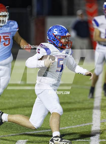 Thumbnail 1 in Crestview @ Lima Central Catholic (OHSAA Region 26 Regional Quarterfinal) photogallery.