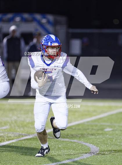Thumbnail 3 in Crestview @ Lima Central Catholic (OHSAA Region 26 Regional Quarterfinal) photogallery.