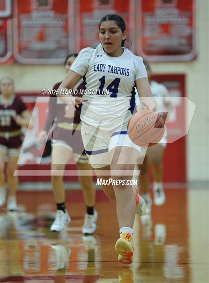 Thumbnail 3 in Zapata @ Port Isabel (UIL Girls Basketball 4A Division 2 Bi-District) photogallery.