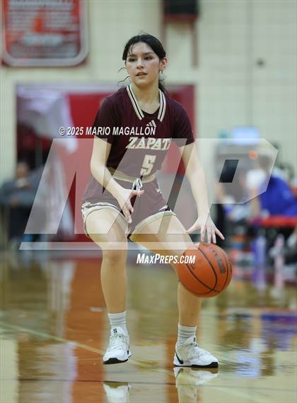 Thumbnail 2 in Zapata @ Port Isabel (UIL Girls Basketball 4A Division 2 Bi-District) photogallery.