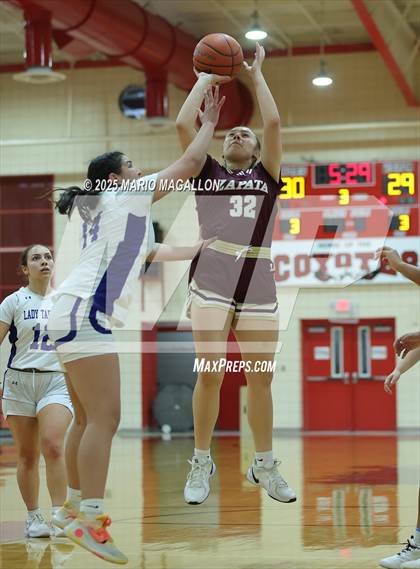 Thumbnail 2 in Zapata @ Port Isabel (UIL Girls Basketball 4A Division 2 Bi-District) photogallery.