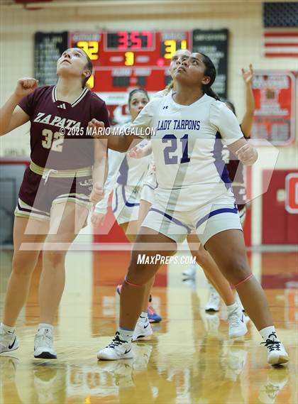 Thumbnail 1 in Zapata @ Port Isabel (UIL Girls Basketball 4A Division 2 Bi-District) photogallery.