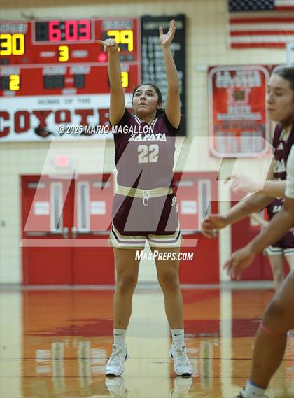 Thumbnail 3 in Zapata @ Port Isabel (UIL Girls Basketball 4A Division 2 Bi-District) photogallery.