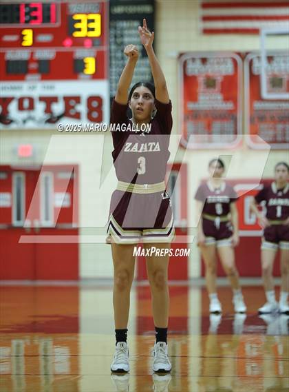 Thumbnail 3 in Zapata @ Port Isabel (UIL Girls Basketball 4A Division 2 Bi-District) photogallery.