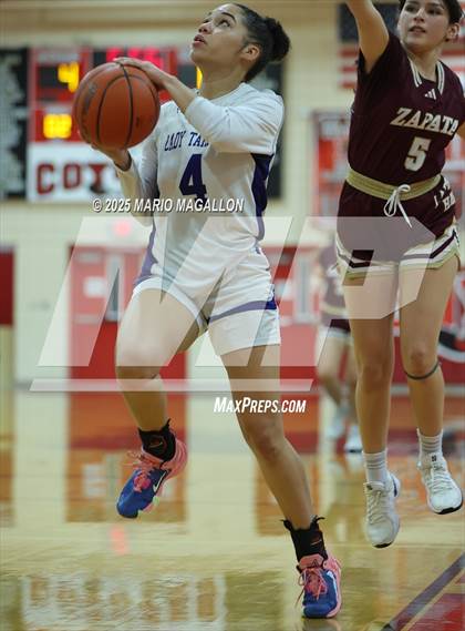 Thumbnail 3 in Zapata @ Port Isabel (UIL Girls Basketball 4A Division 2 Bi-District) photogallery.