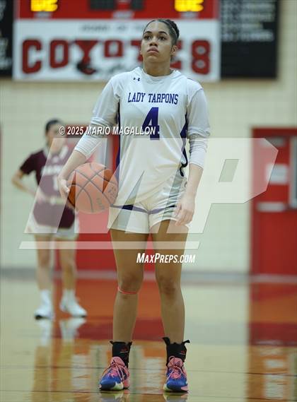 Thumbnail 3 in Zapata @ Port Isabel (UIL Girls Basketball 4A Division 2 Bi-District) photogallery.