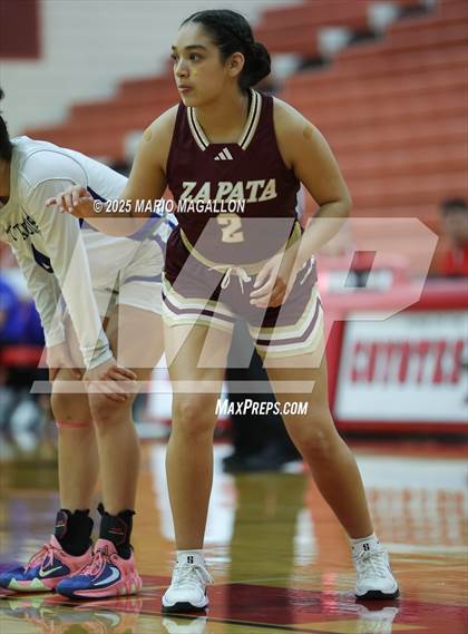 Thumbnail 2 in Zapata @ Port Isabel (UIL Girls Basketball 4A Division 2 Bi-District) photogallery.