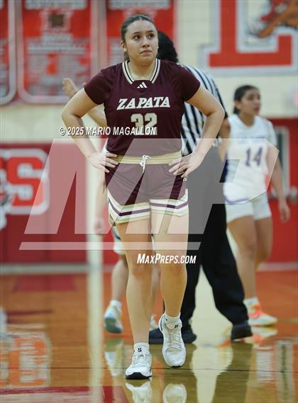 Thumbnail 3 in Zapata @ Port Isabel (UIL Girls Basketball 4A Division 2 Bi-District) photogallery.