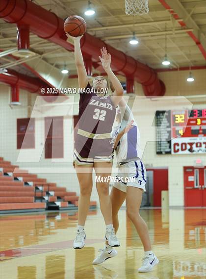 Thumbnail 2 in Zapata @ Port Isabel (UIL Girls Basketball 4A Division 2 Bi-District) photogallery.