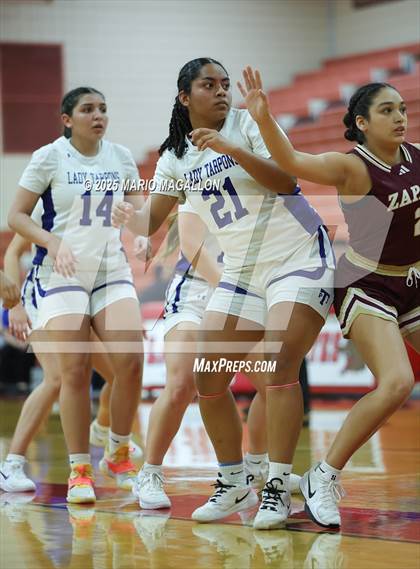 Thumbnail 3 in Zapata @ Port Isabel (UIL Girls Basketball 4A Division 2 Bi-District) photogallery.