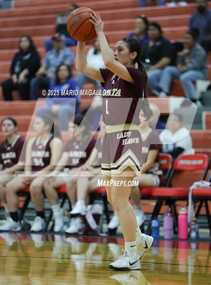 Thumbnail 3 in Zapata @ Port Isabel (UIL Girls Basketball 4A Division 2 Bi-District) photogallery.