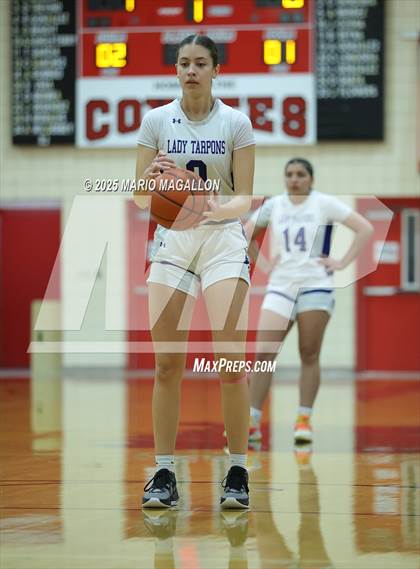 Thumbnail 2 in Zapata @ Port Isabel (UIL Girls Basketball 4A Division 2 Bi-District) photogallery.