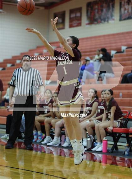 Thumbnail 1 in Zapata @ Port Isabel (UIL Girls Basketball 4A Division 2 Bi-District) photogallery.