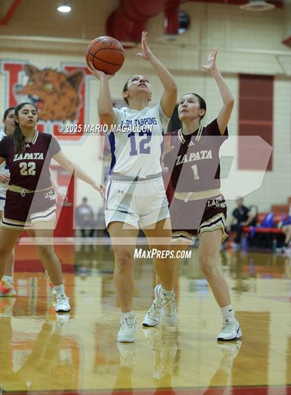 Thumbnail 2 in Zapata @ Port Isabel (UIL Girls Basketball 4A Division 2 Bi-District) photogallery.
