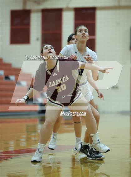 Thumbnail 3 in Zapata @ Port Isabel (UIL Girls Basketball 4A Division 2 Bi-District) photogallery.