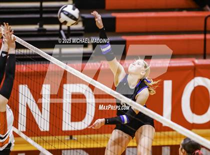 Thumbnail 1 in Hardin vs Warren (UIL Volleyball 3A DII Bi-District) photogallery.