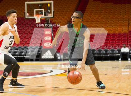 Thumbnail 3 in Coral Springs vs. Miami Christian (HoopHall Miami Invitational) photogallery.