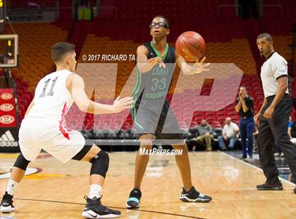 Thumbnail 1 in Coral Springs vs. Miami Christian (HoopHall Miami Invitational) photogallery.