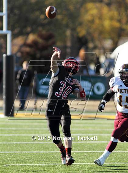 Thumbnail 2 in Attica vs. Victoria (KSHSAA 8-Man Division II Final) photogallery.