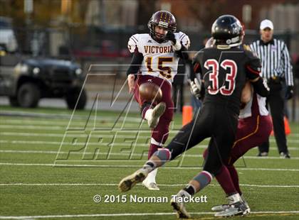 Thumbnail 3 in Attica vs. Victoria (KSHSAA 8-Man Division II Final) photogallery.