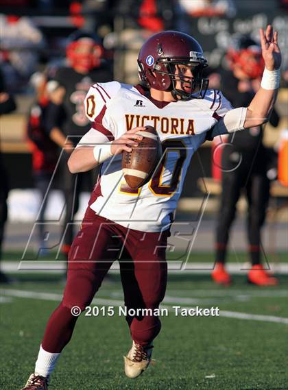 Thumbnail 1 in Attica vs. Victoria (KSHSAA 8-Man Division II Final) photogallery.