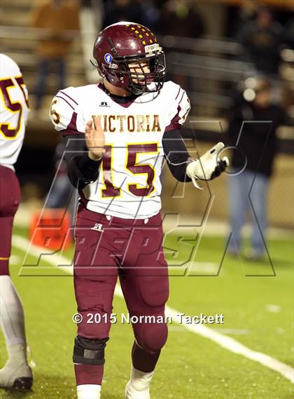 Thumbnail 2 in Attica vs. Victoria (KSHSAA 8-Man Division II Final) photogallery.