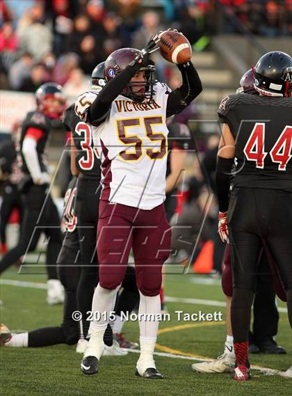Thumbnail 3 in Attica vs. Victoria (KSHSAA 8-Man Division II Final) photogallery.