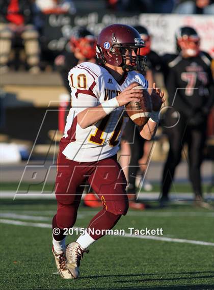 Thumbnail 2 in Attica vs. Victoria (KSHSAA 8-Man Division II Final) photogallery.