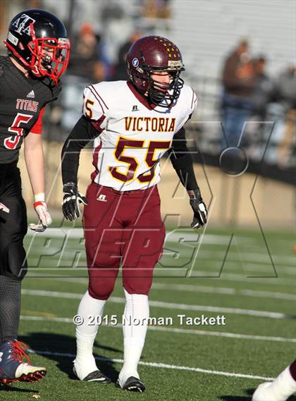 Thumbnail 3 in Attica vs. Victoria (KSHSAA 8-Man Division II Final) photogallery.