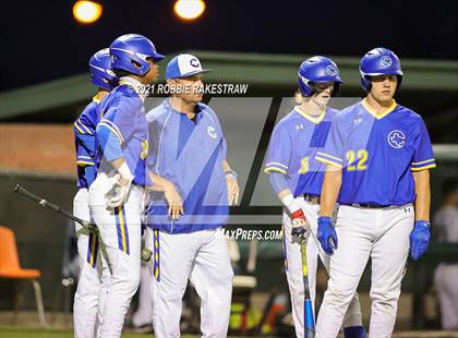Thumbnail 2 in Corsicana vs. Forney (UIL 5A Bi-District) photogallery.