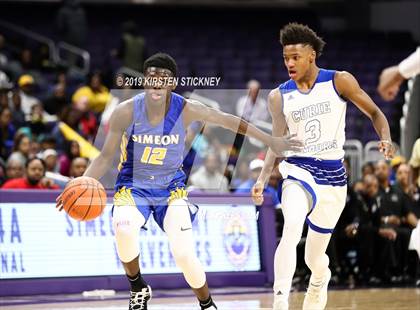 Thumbnail 3 in Curie vs. Simeon (IHSA 4A Super-Sectional Final) photogallery.