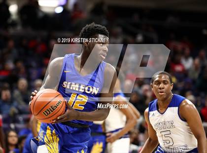 Thumbnail 2 in Curie vs. Simeon (IHSA 4A Super-Sectional Final) photogallery.