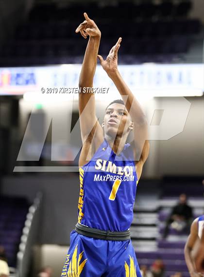 Thumbnail 2 in Curie vs. Simeon (IHSA 4A Super-Sectional Final) photogallery.
