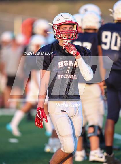 Thumbnail 2 in Trinity Christian vs Dallas HSAA (scrimmage) photogallery.
