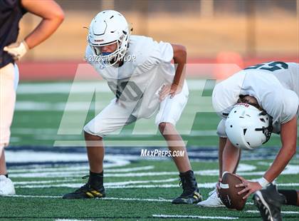 Thumbnail 1 in Trinity Christian vs Dallas HSAA (scrimmage) photogallery.