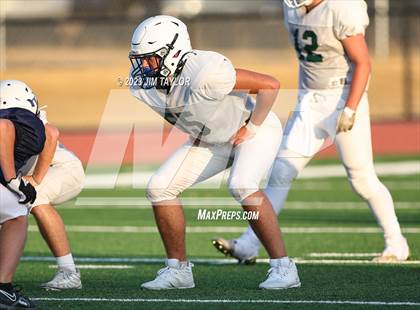 Thumbnail 3 in Trinity Christian vs Dallas HSAA (scrimmage) photogallery.