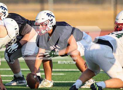 Thumbnail 1 in Trinity Christian vs Dallas HSAA (scrimmage) photogallery.