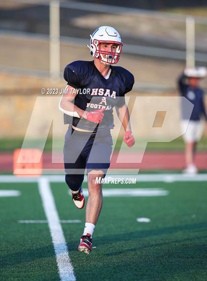 Thumbnail 1 in Trinity Christian vs Dallas HSAA (scrimmage) photogallery.