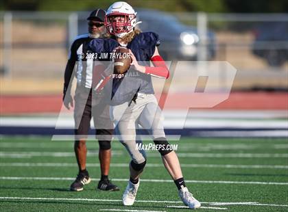 Thumbnail 2 in Trinity Christian vs Dallas HSAA (scrimmage) photogallery.