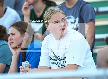 Thumbnail 3 in Trinity Christian vs Dallas HSAA (scrimmage) photogallery.