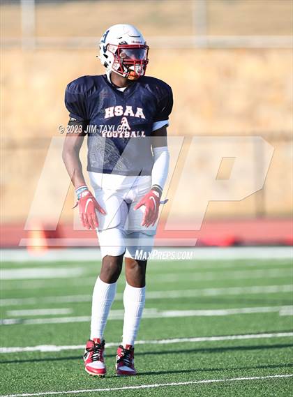 Thumbnail 3 in Trinity Christian vs Dallas HSAA (scrimmage) photogallery.
