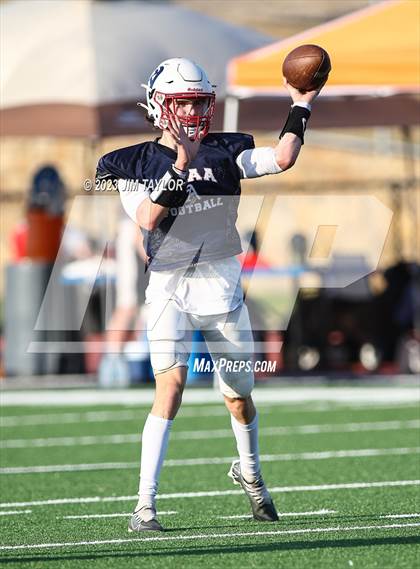 Thumbnail 1 in Trinity Christian vs Dallas HSAA (scrimmage) photogallery.