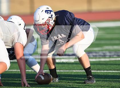 Thumbnail 1 in Trinity Christian vs Dallas HSAA (scrimmage) photogallery.