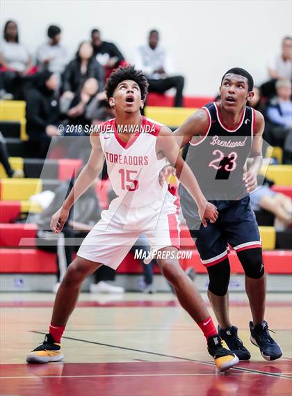 Thumbnail 2 in Brentwood School vs Taft photogallery.